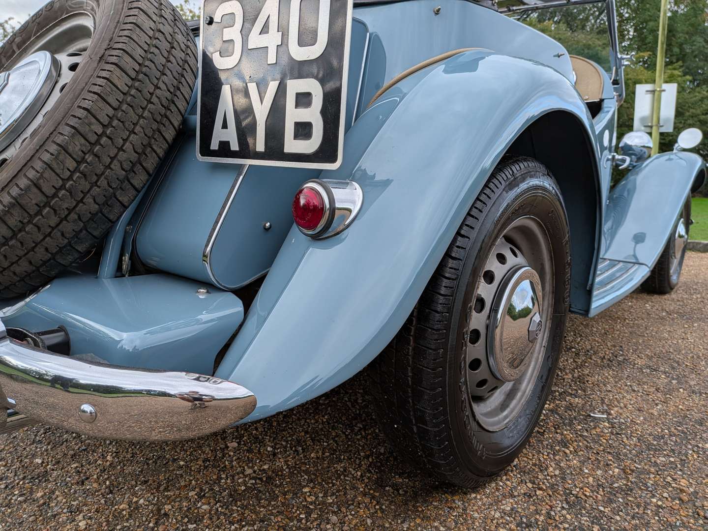 <p>1953 MG TD/C MKII COMPETITION</p>