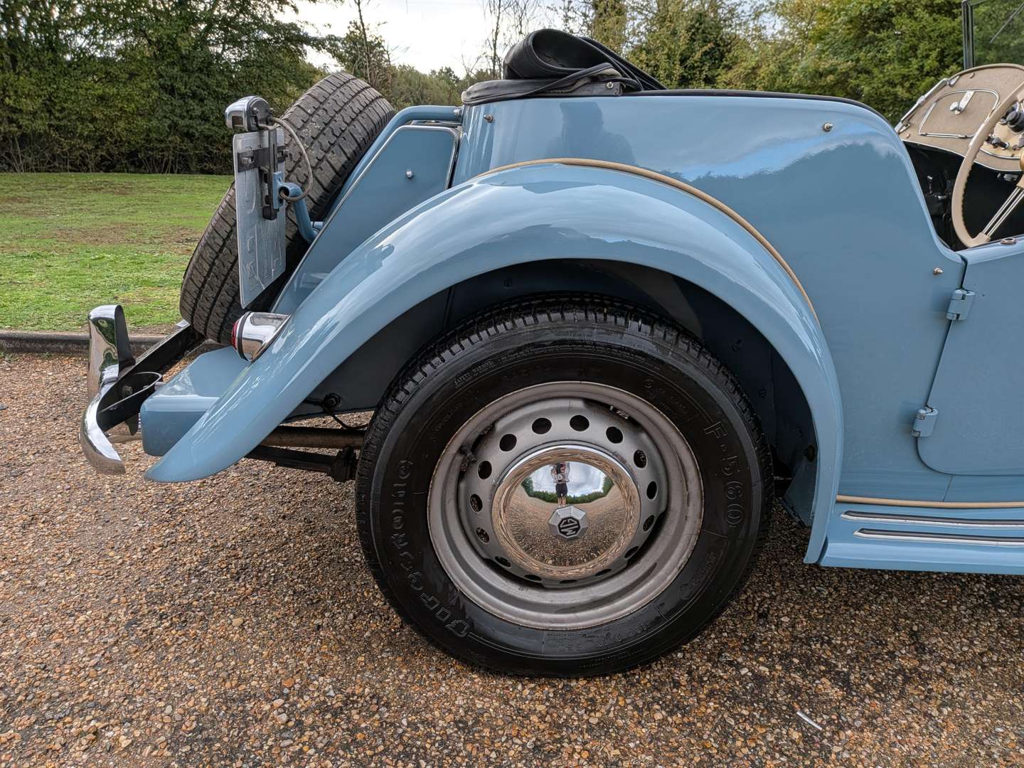 <p>1953 MG TD/C MKII COMPETITION</p>