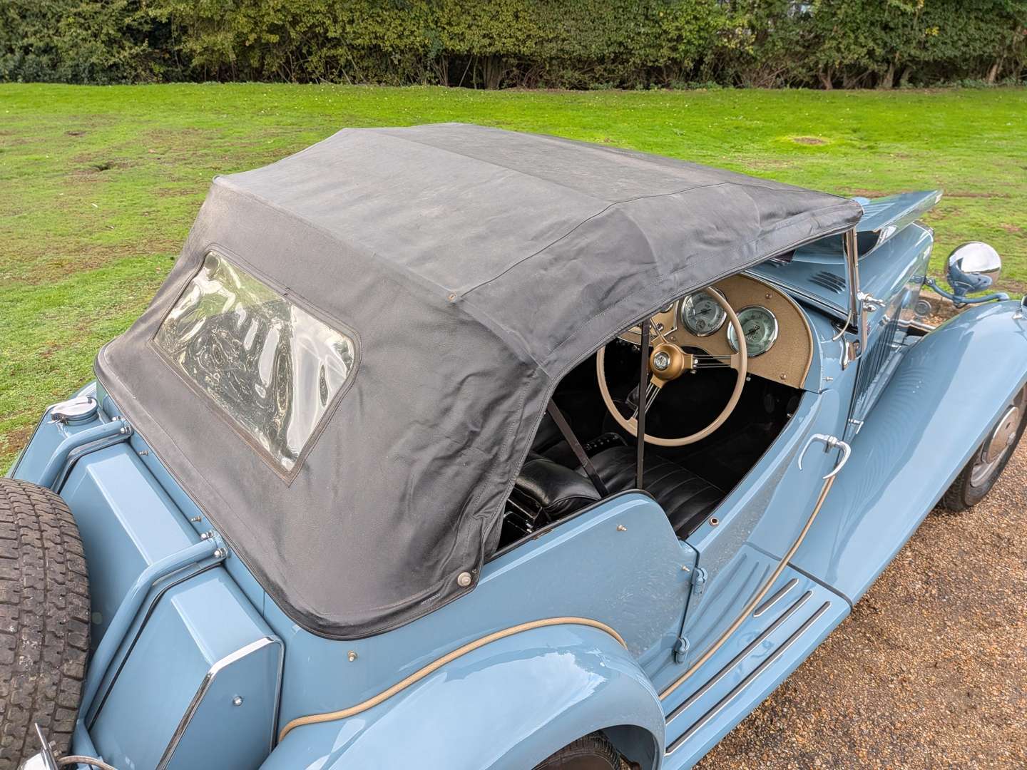 <p>1953 MG TD/C MKII COMPETITION</p>