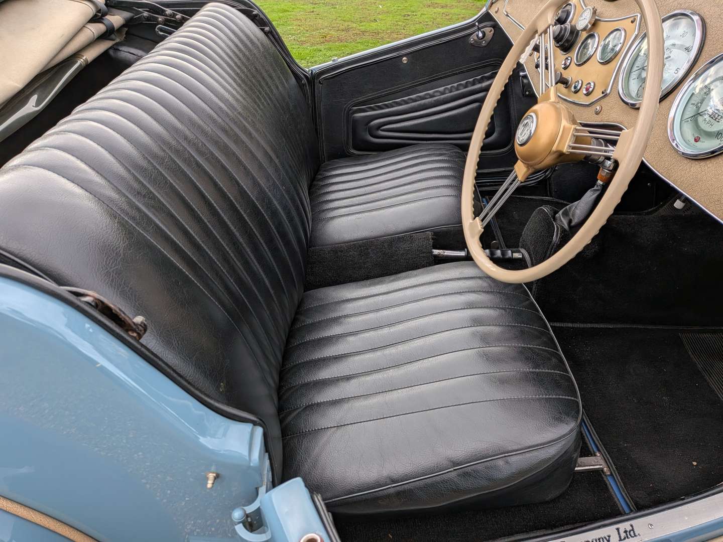 <p>1953 MG TD/C MKII COMPETITION</p>