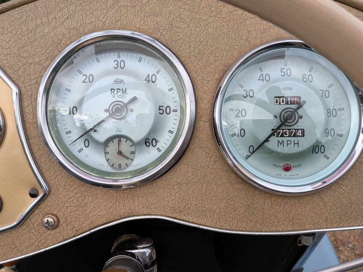 <p>1953 MG TD/C MKII COMPETITION</p>