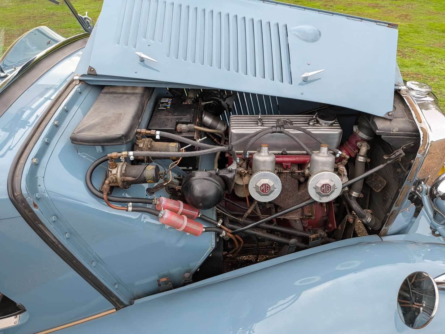 <p>1953 MG TD/C MKII COMPETITION</p>