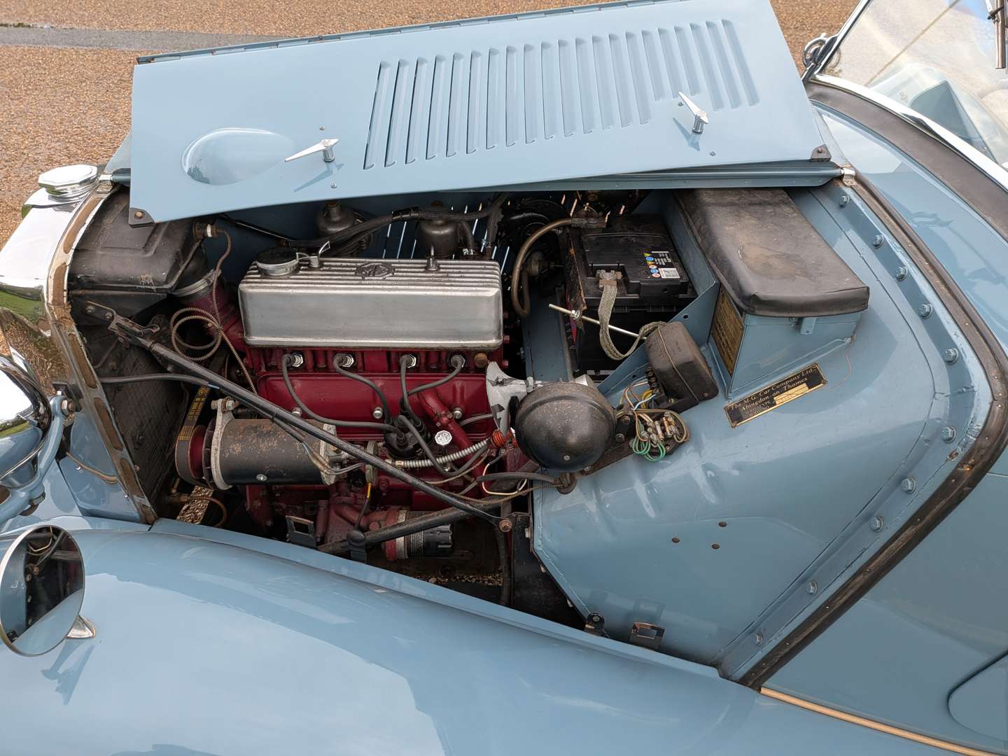 <p>1953 MG TD/C MKII COMPETITION</p>
