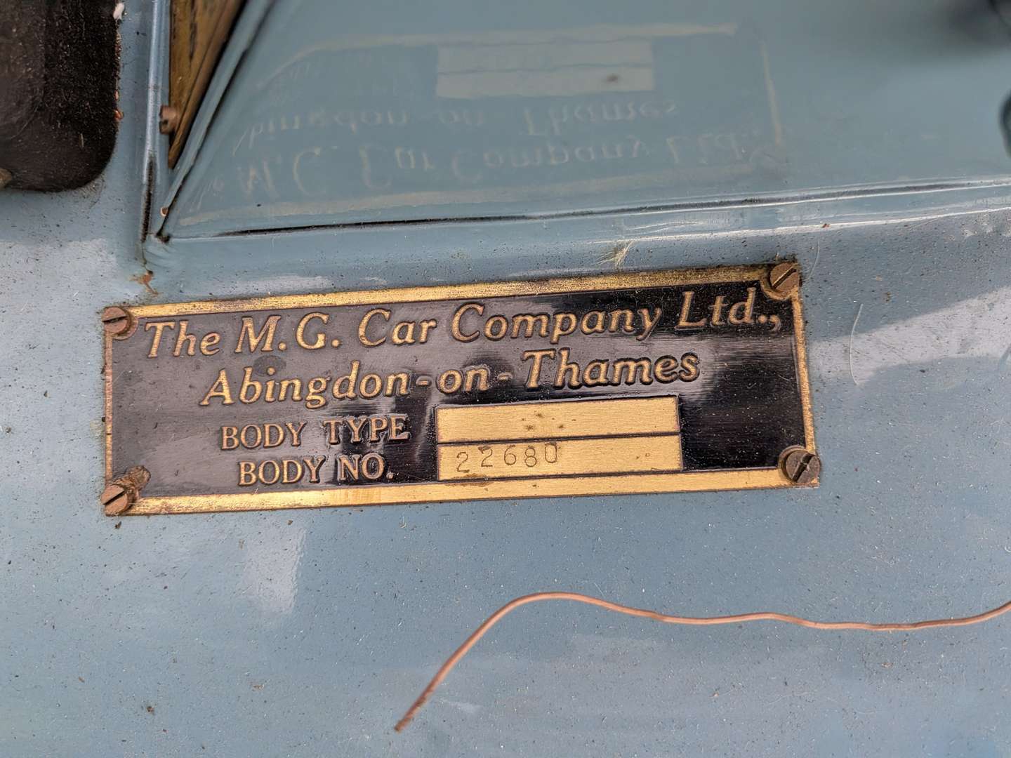 <p>1953 MG TD/C MKII COMPETITION</p>