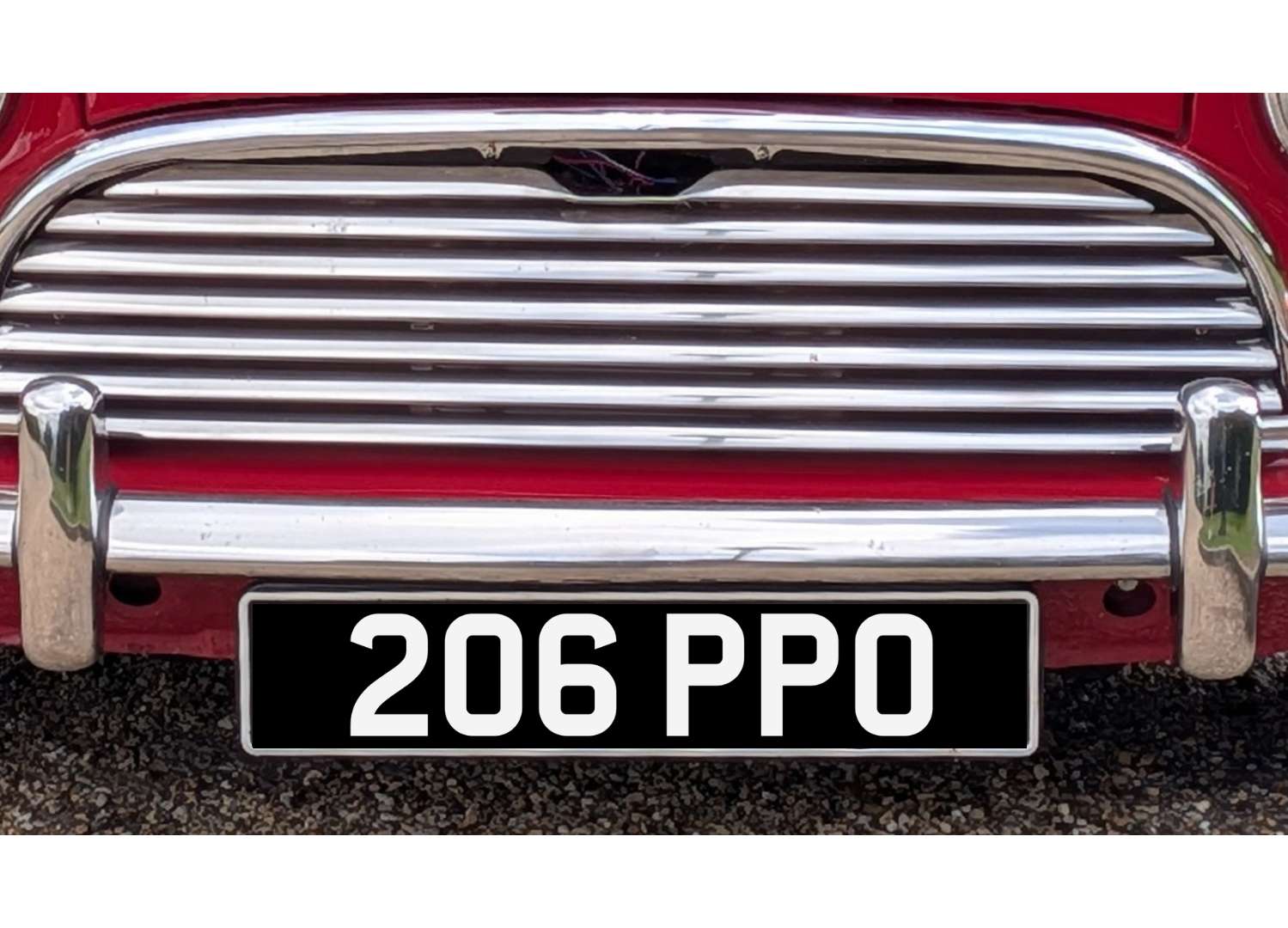<p>206 PPO Registration number</p>