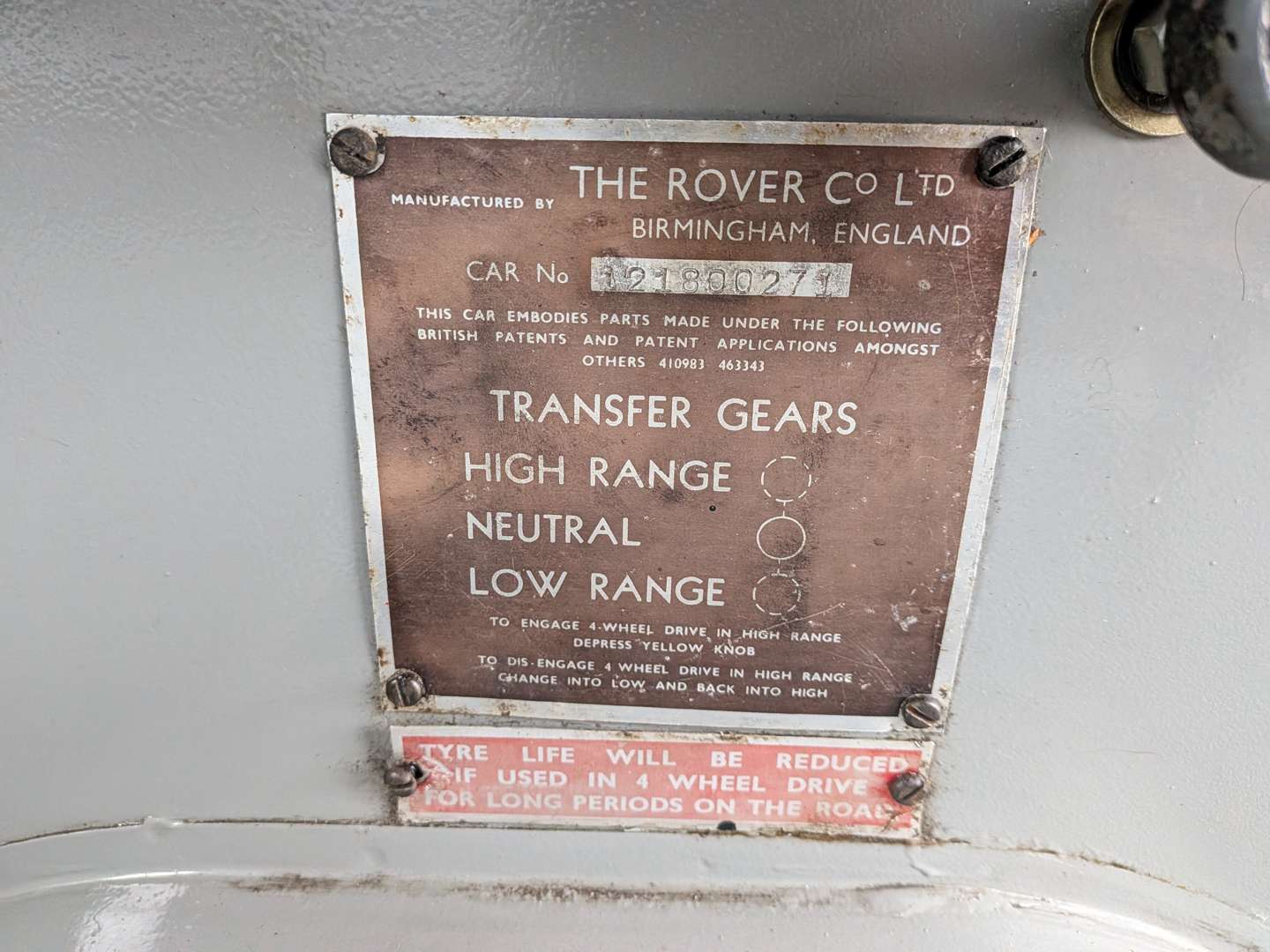 <p>1958 LAND ROVER SERIES 1 109" PICK-UP</p>