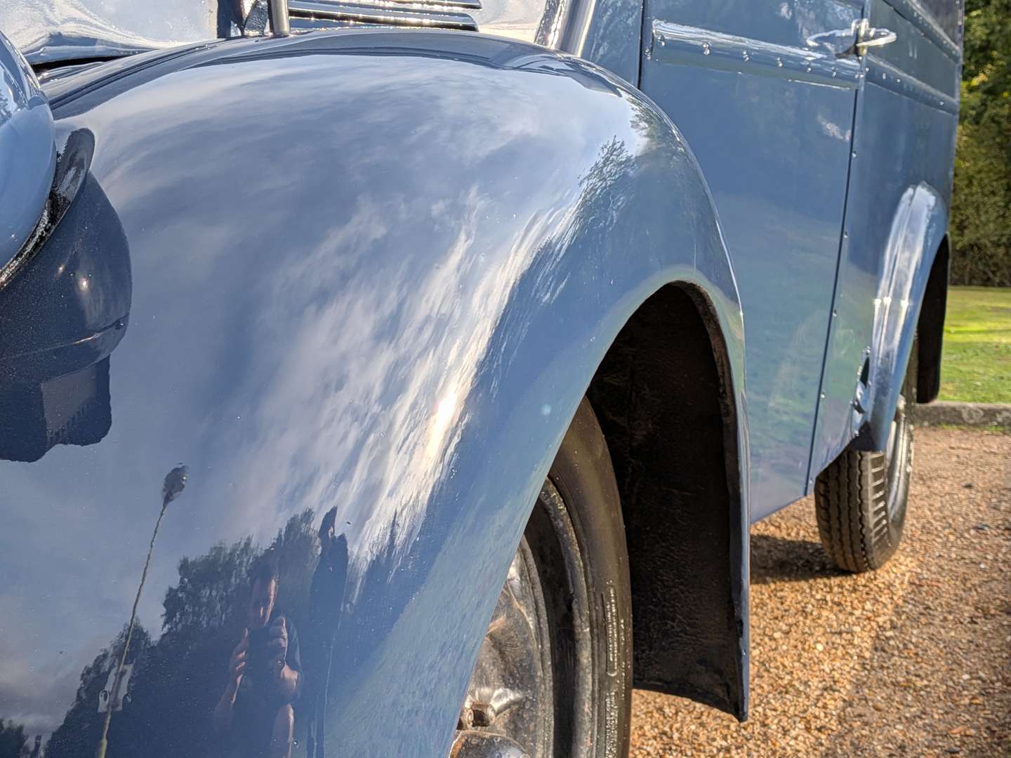 <p>1947 MORRIS ½ TON VAN</p>