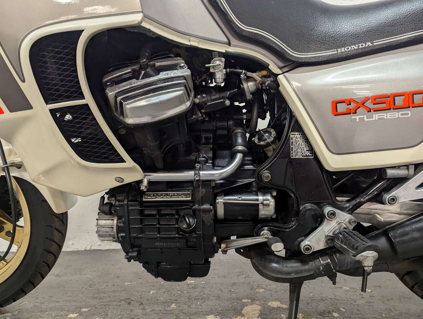 <p>1982 HONDA CX500 TURBO</p>