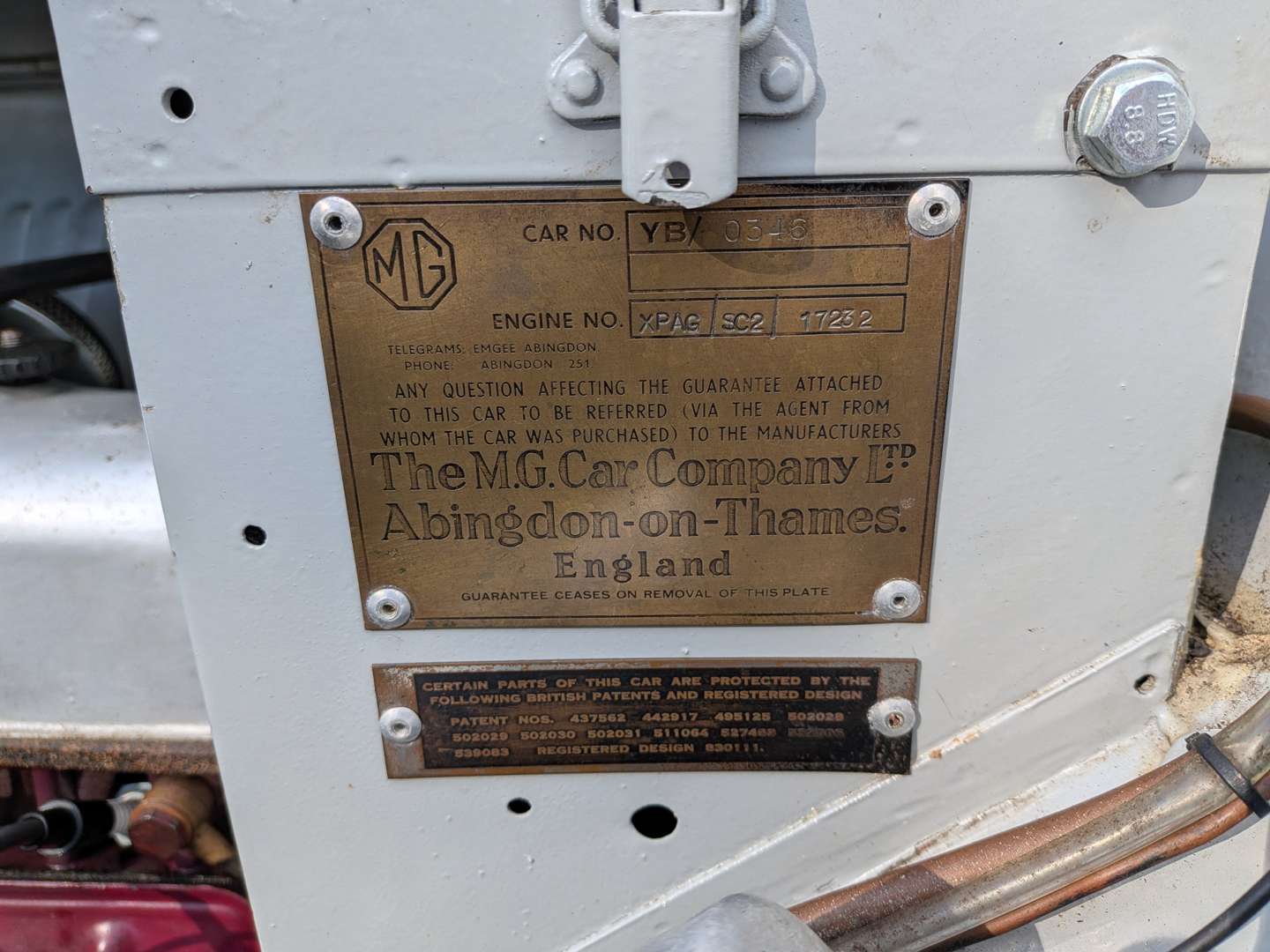 <p>1952 MG YB</p>
