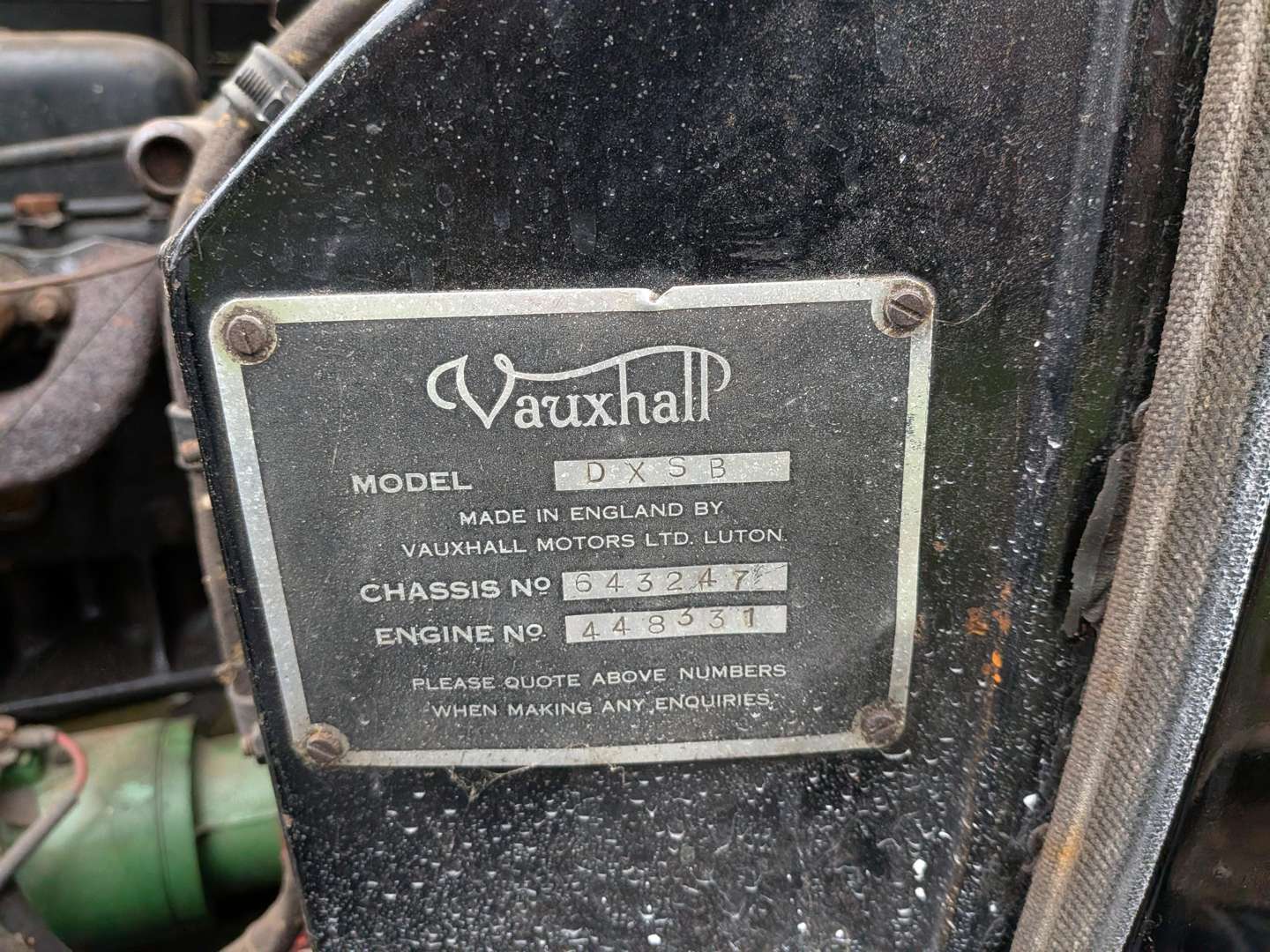 <p>1935 VAUXHALL 14/6 SALOON</p>