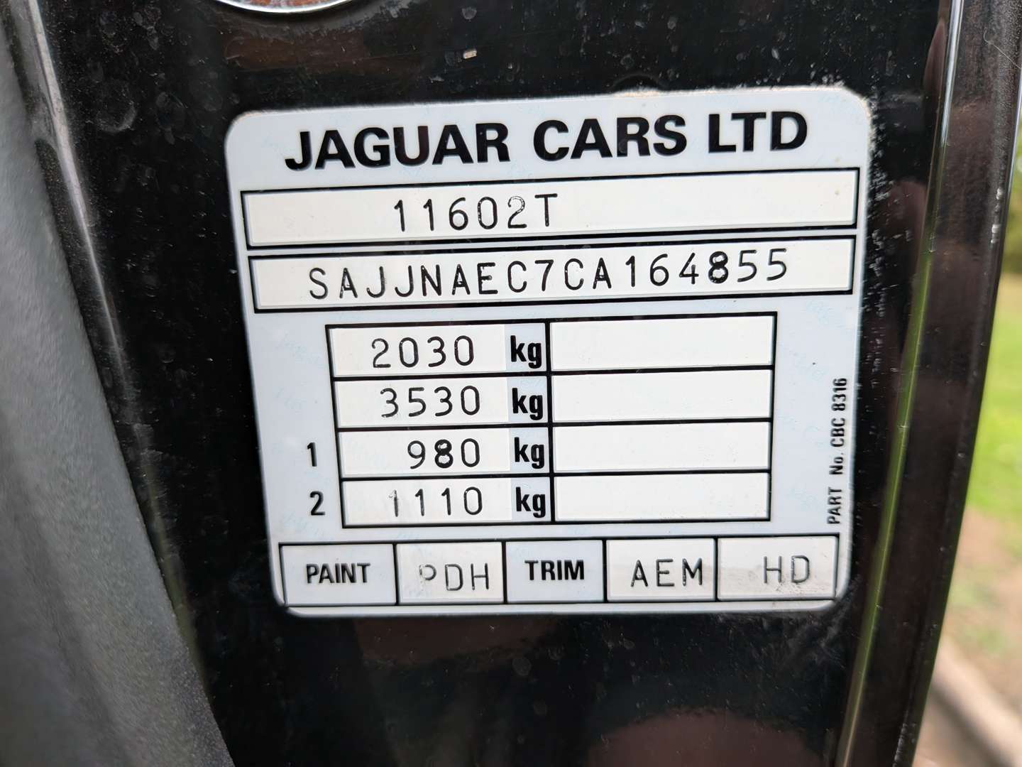 <p>1989 JAGUAR XJS 3.6</p>