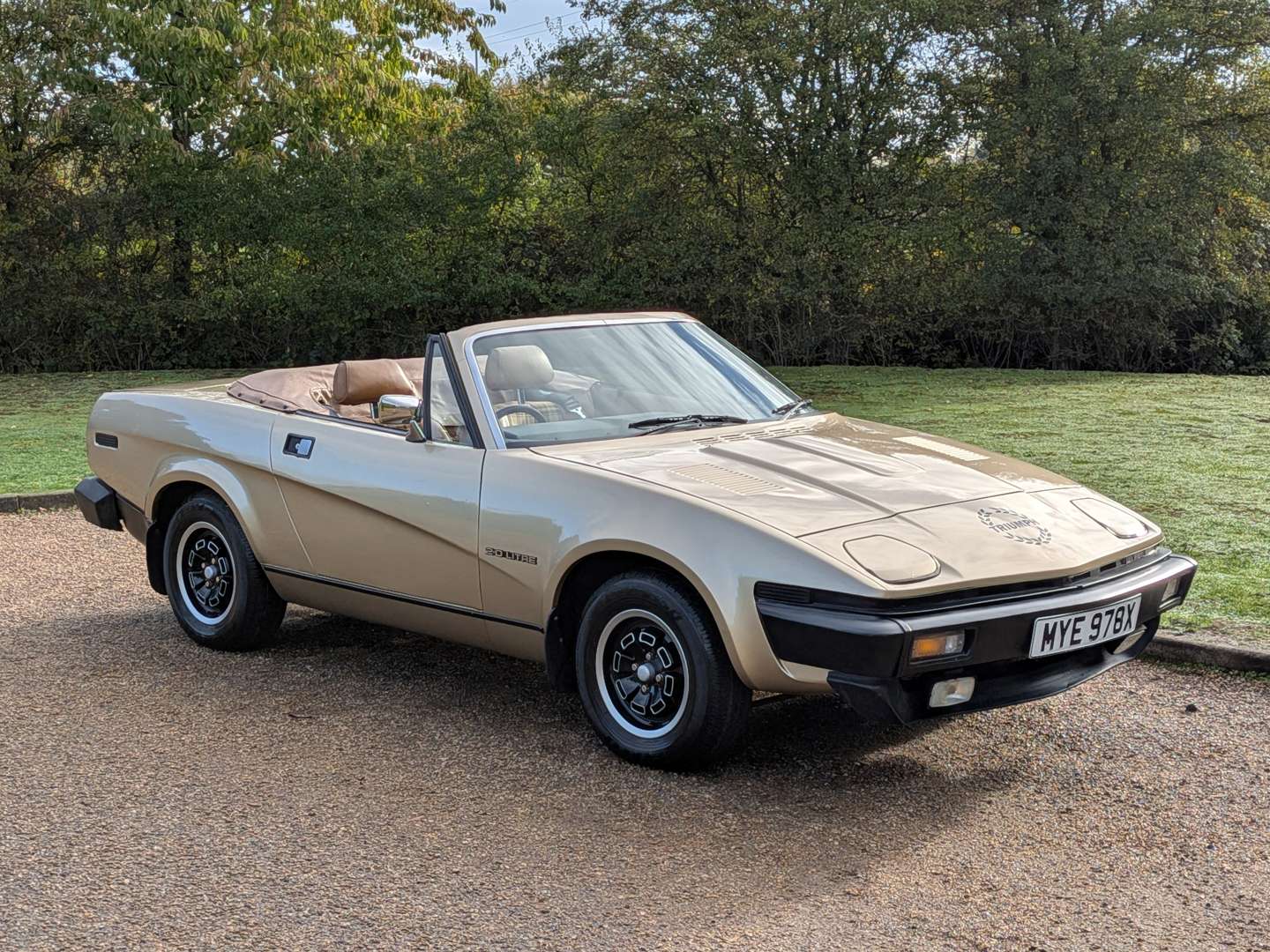 <p>1982 TRIUMPH TR7 CONVERTIBLE</p>