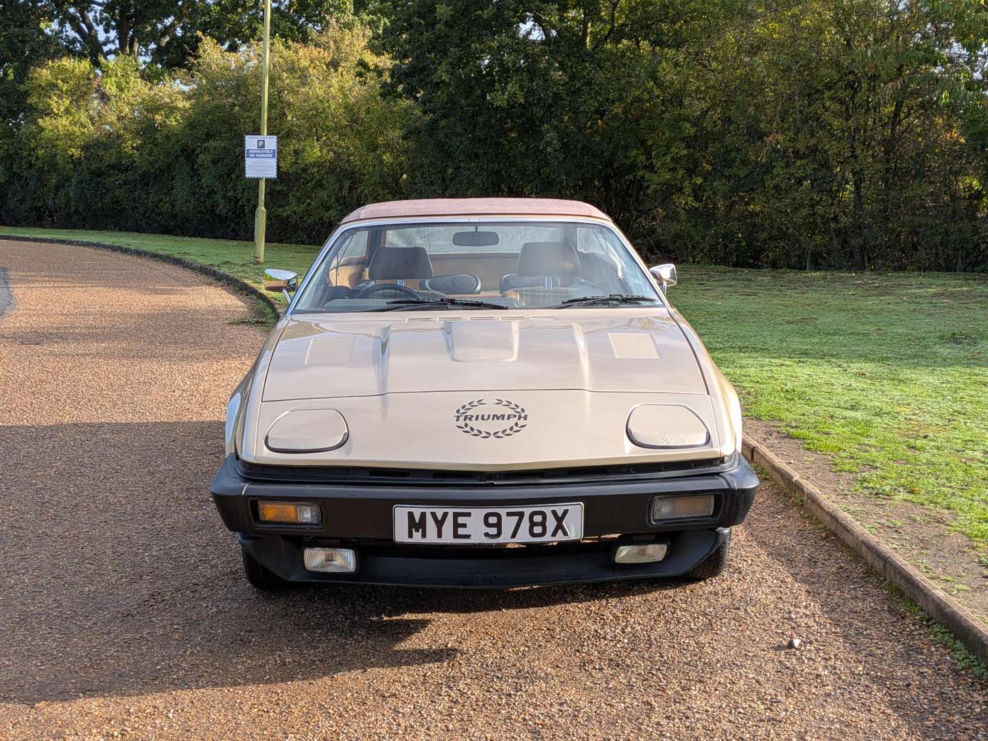 <p>1982 TRIUMPH TR7 CONVERTIBLE</p>