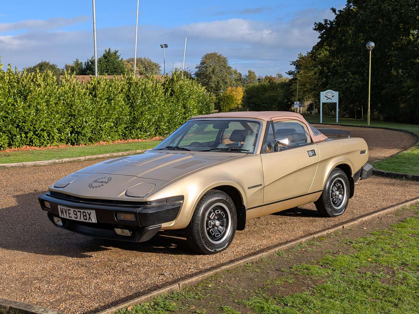 <p>1982 TRIUMPH TR7 CONVERTIBLE</p>