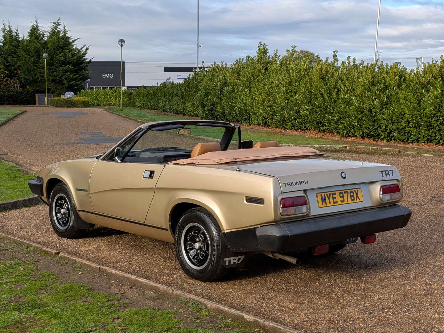 <p>1982 TRIUMPH TR7 CONVERTIBLE</p>