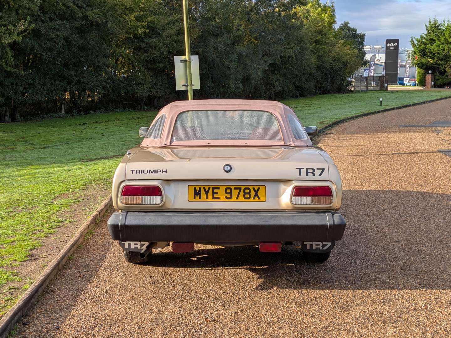 <p>1982 TRIUMPH TR7 CONVERTIBLE</p>