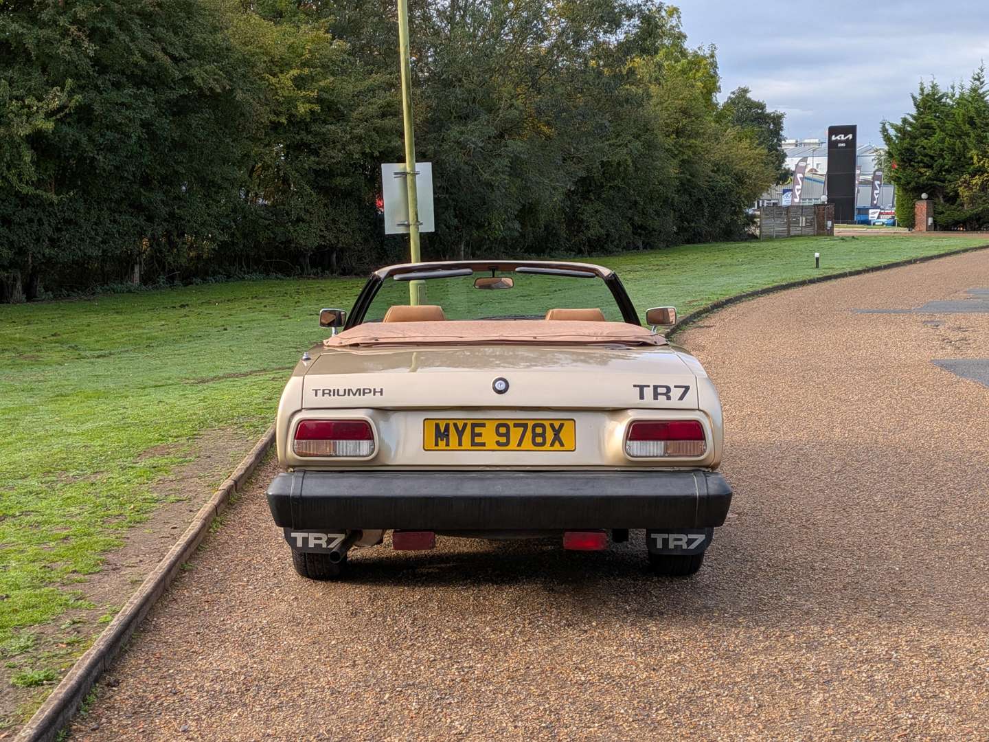 <p>1982 TRIUMPH TR7 CONVERTIBLE</p>