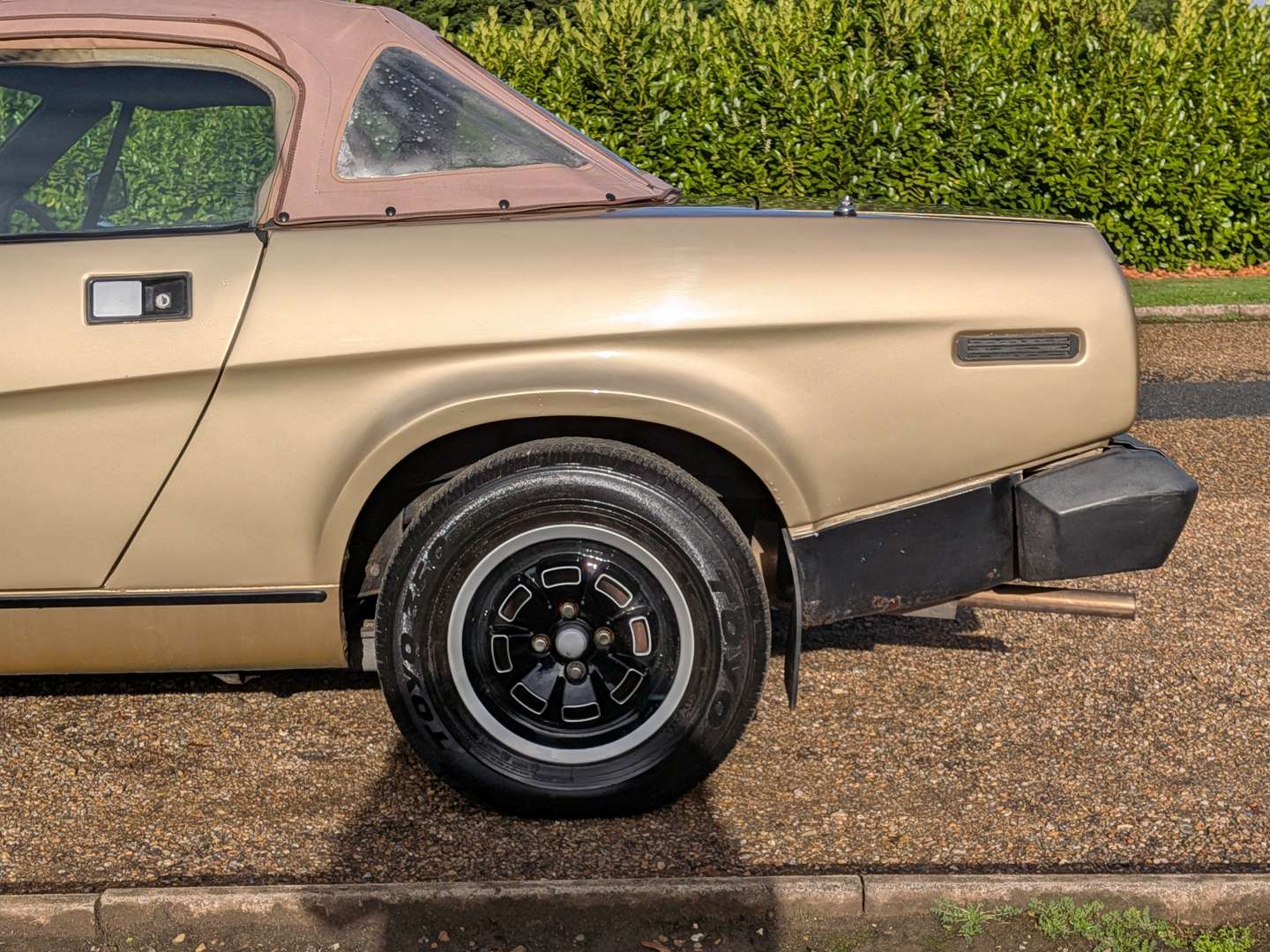<p>1982 TRIUMPH TR7 CONVERTIBLE</p>