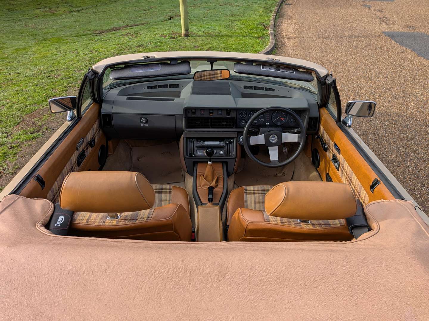 <p>1982 TRIUMPH TR7 CONVERTIBLE</p>