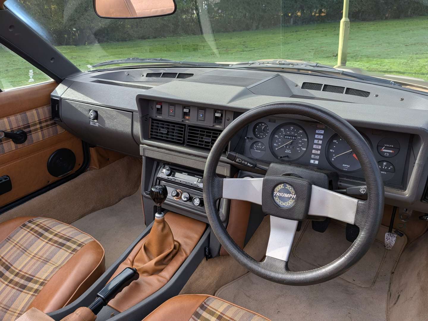 <p>1982 TRIUMPH TR7 CONVERTIBLE</p>