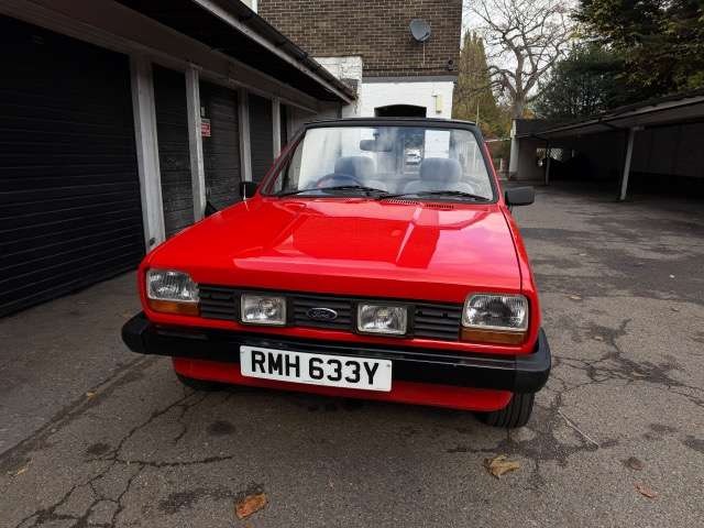 <p>1982 FORD FIESTA L MK1 CRAYFORD CONVERTIBLE</p>