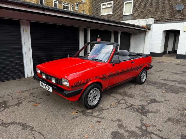 <p>1982 FORD FIESTA L MK1 CRAYFORD CONVERTIBLE</p>