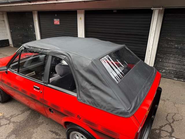 <p>1982 FORD FIESTA L MK1 CRAYFORD CONVERTIBLE</p>