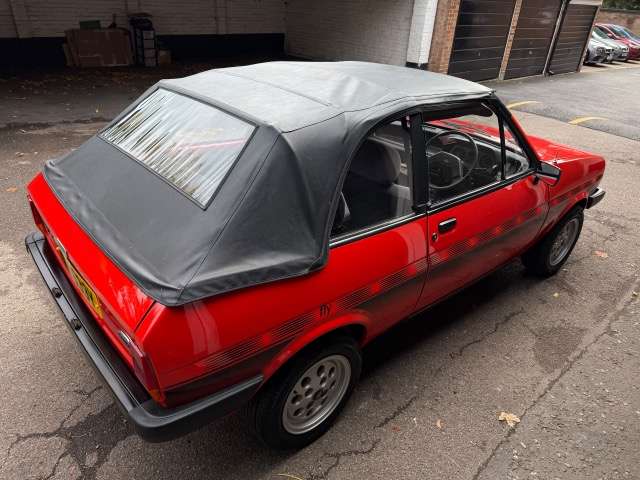 <p>1982 FORD FIESTA L MK1 CRAYFORD CONVERTIBLE</p>
