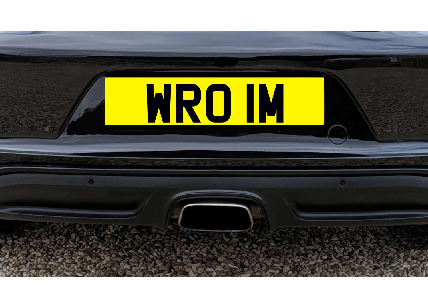 <p>WRO 1M Registration number</p>