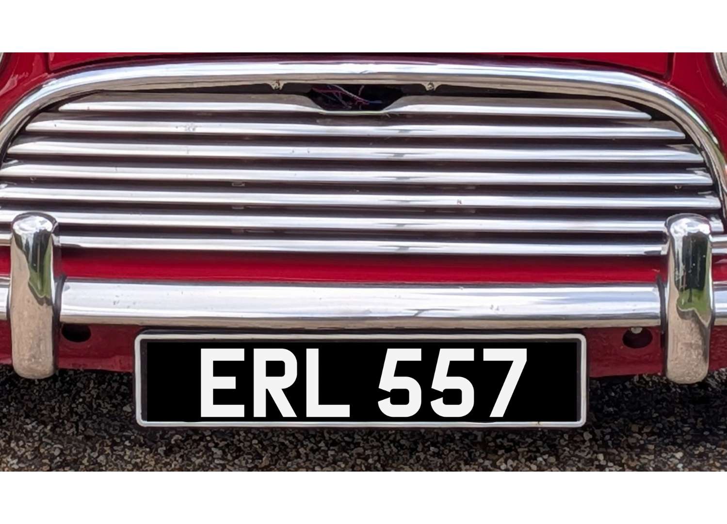<p>ERL 557 Registration number</p>