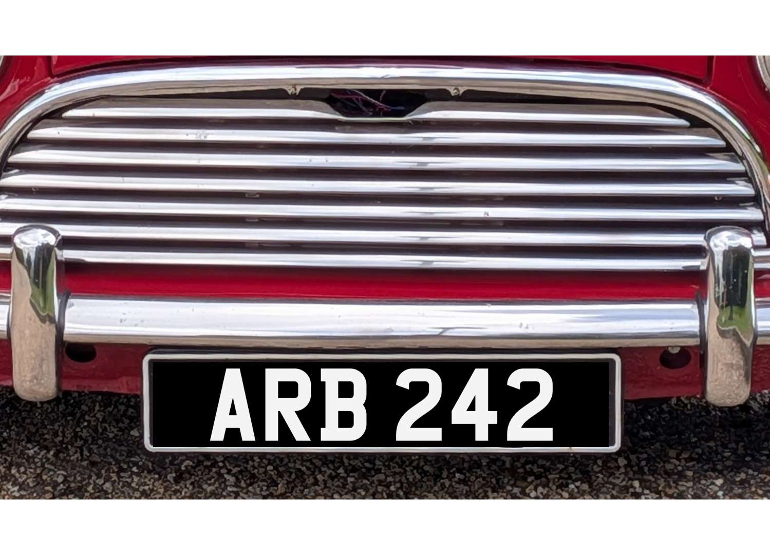 <p>ARB 242 Registration number</p>