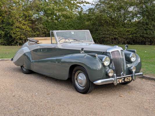 1952 DAIMLER DB18 | Sat 7th & Sun 8th November | Anglia Car Auctions