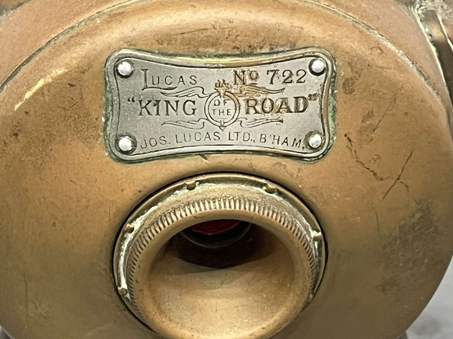 <p>Lucas King of The Road Lamp, Number 722</p>