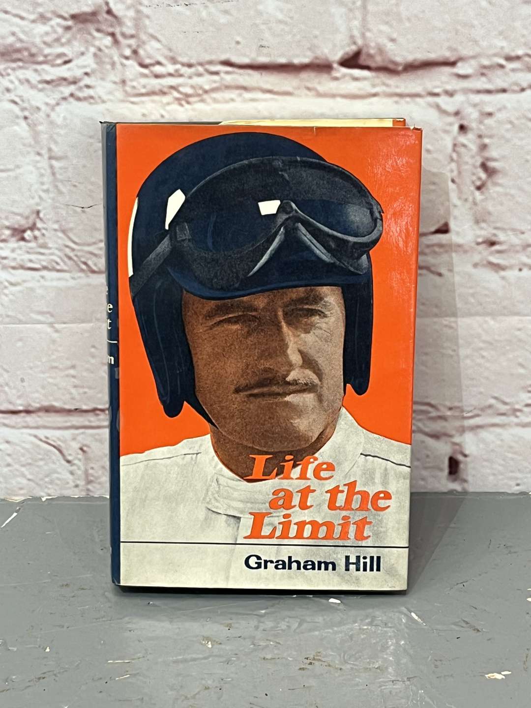 <p>Graham Hill Signed “Life on The Limit” Book</p>