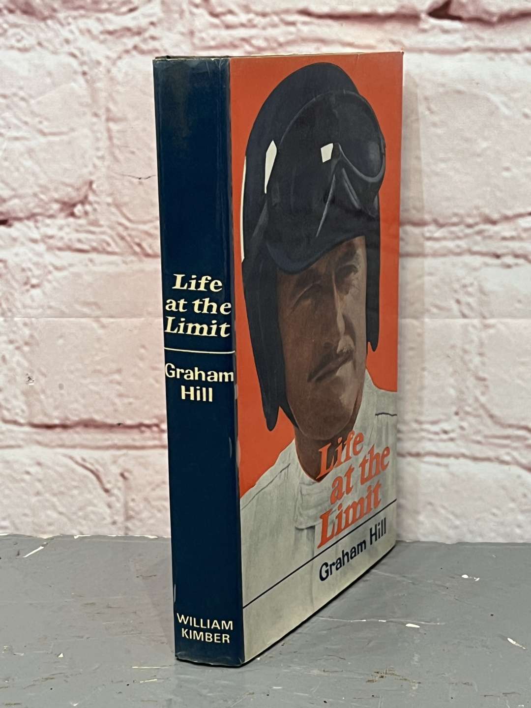 <p>Graham Hill Signed “Life on The Limit” Book</p>