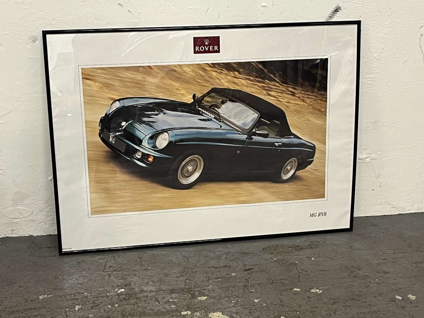 <p>MG Rover RV8 Framed Dealership Poster&nbsp;</p>