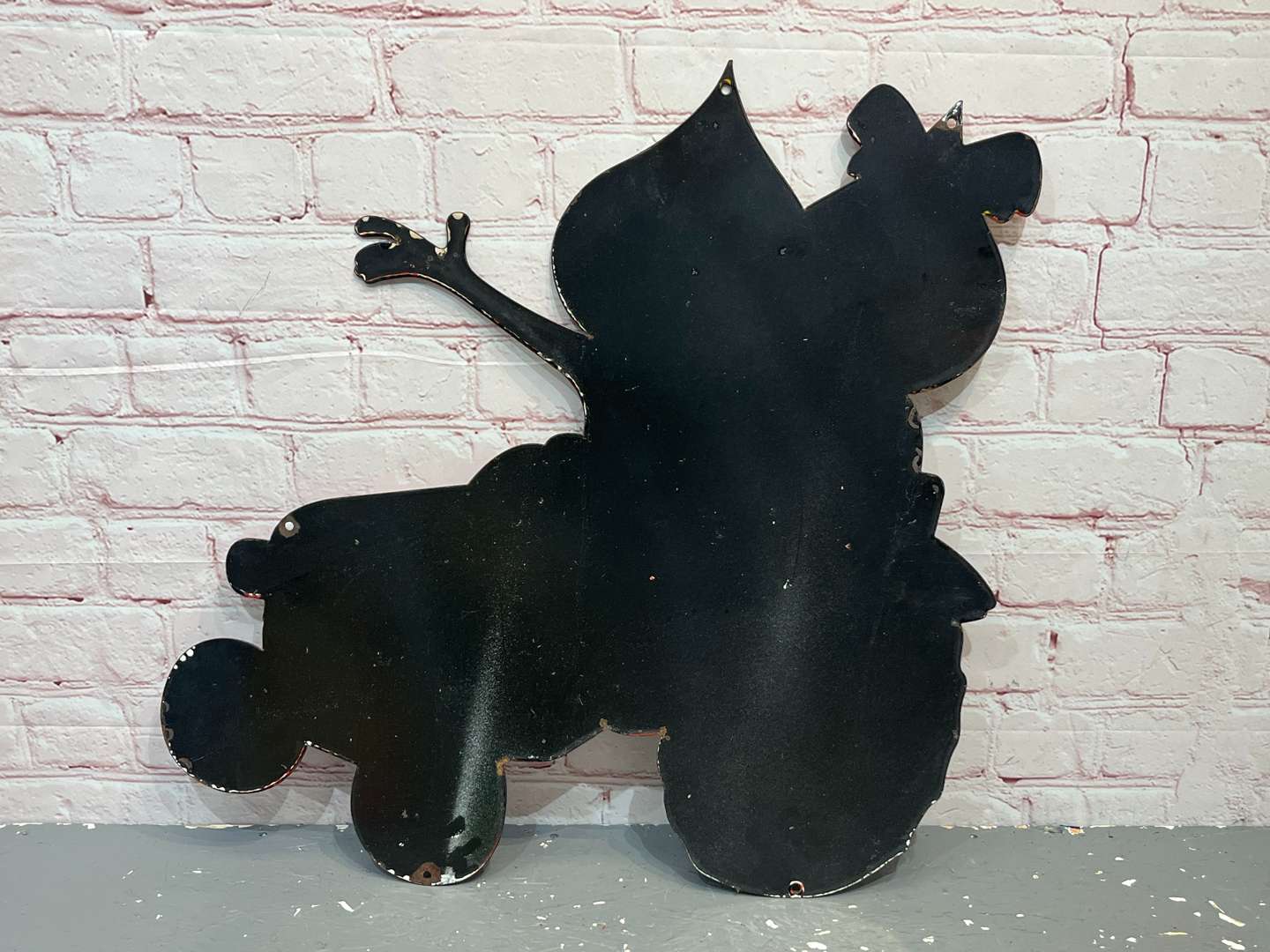 <p>Esso Mr & Mrs Drip On a Tractor Enamel Sign</p>
