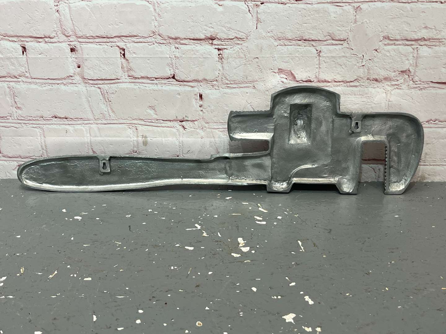 <p>Garage Oversized Aluminium Display Wrench</p>