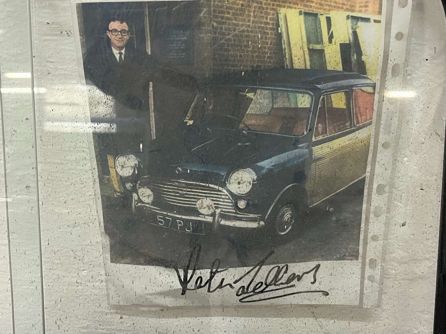 <p>Mk I Mini Door With a Signed Peter Sellers Picture&nbsp;</p>