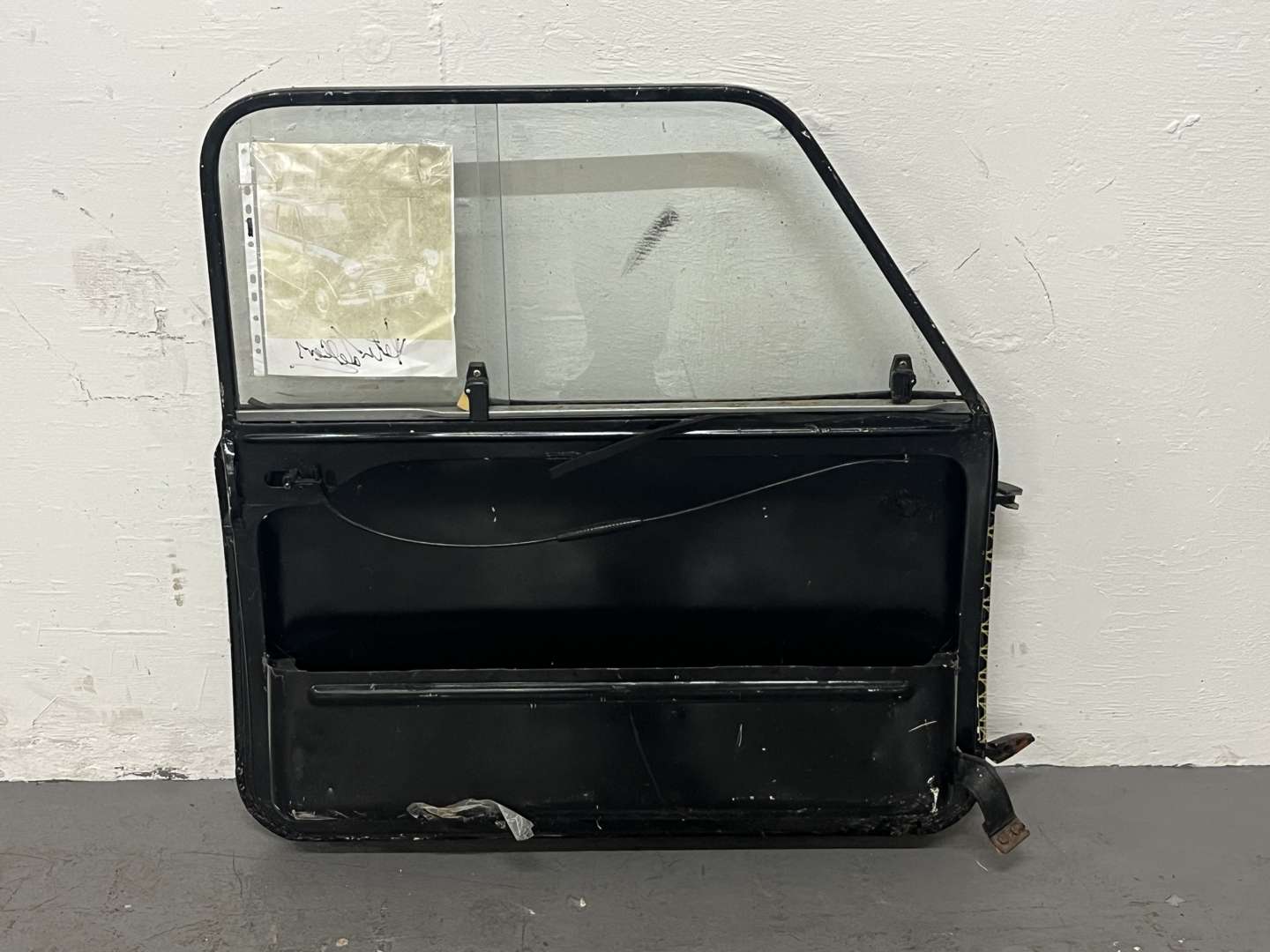 <p>Mk I Mini Door With a Signed Peter Sellers Picture&nbsp;</p>