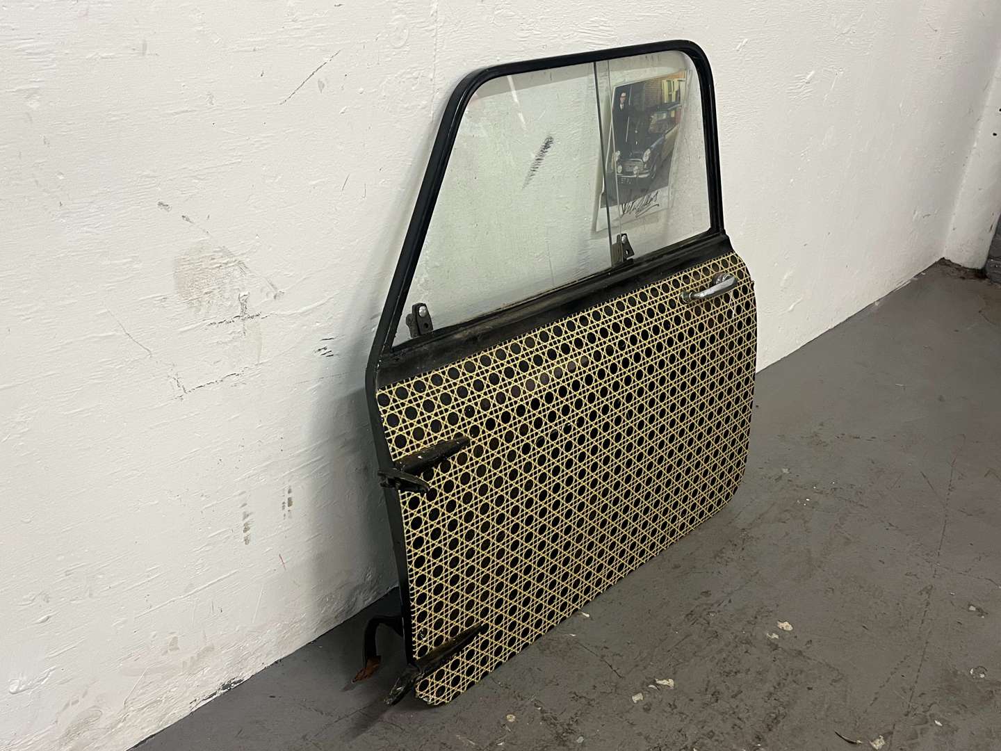 <p>Mk I Mini Door With a Signed Peter Sellers Picture&nbsp;</p>