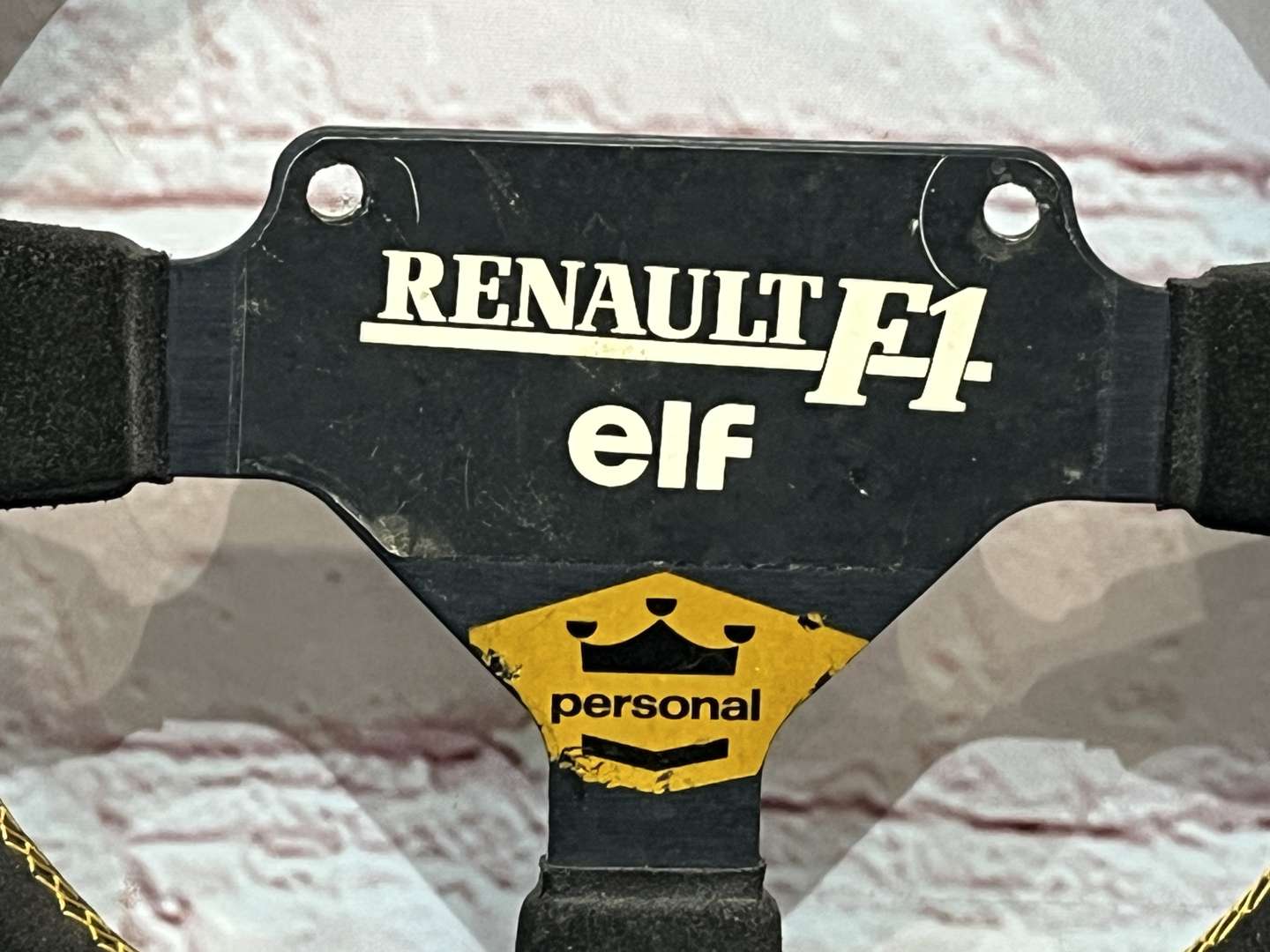 <p>ELF Renault F1 Steering Wheel</p>