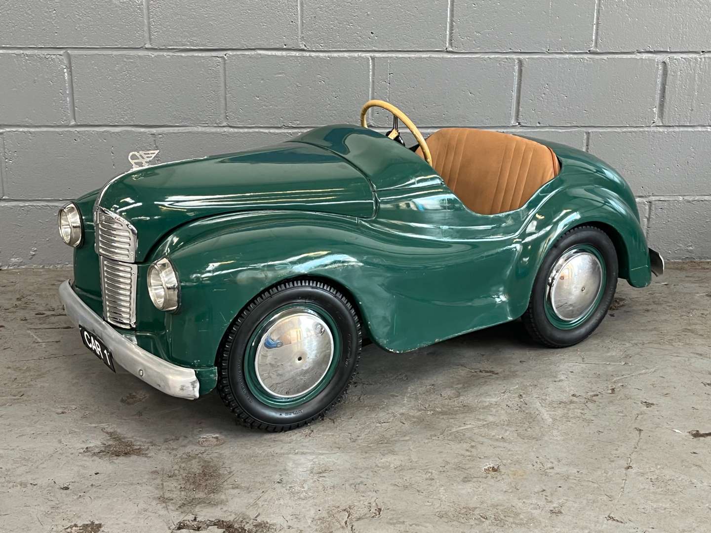 <p>Austin J40 Childs Pedal Car Serial Number 25862</p>