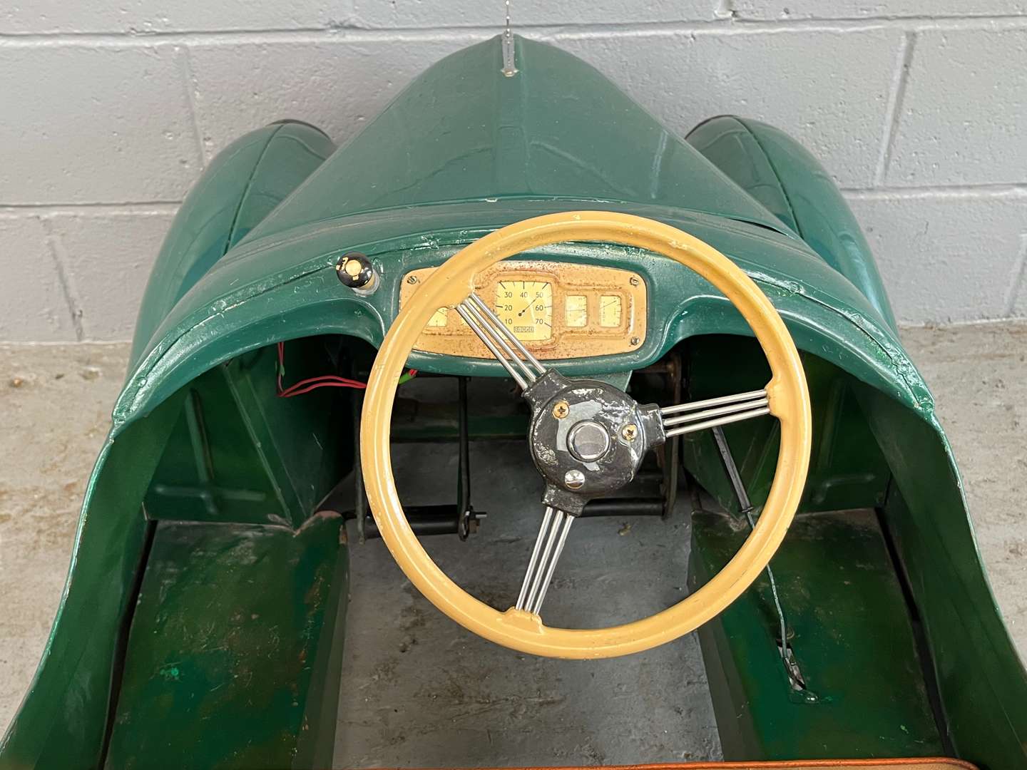<p>Austin J40 Childs Pedal Car Serial Number 25862</p>