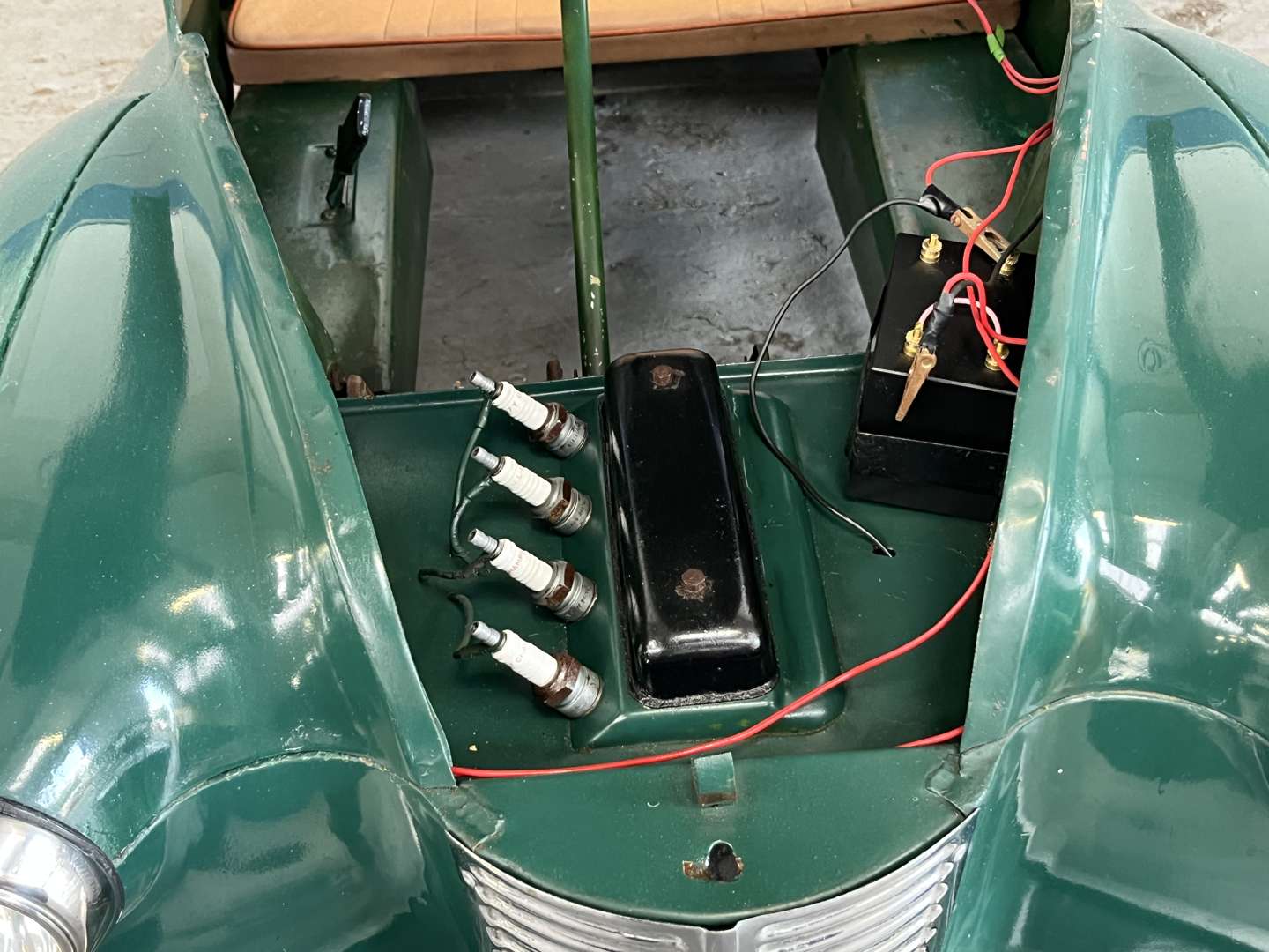 <p>Austin J40 Childs Pedal Car Serial Number 25862</p>
