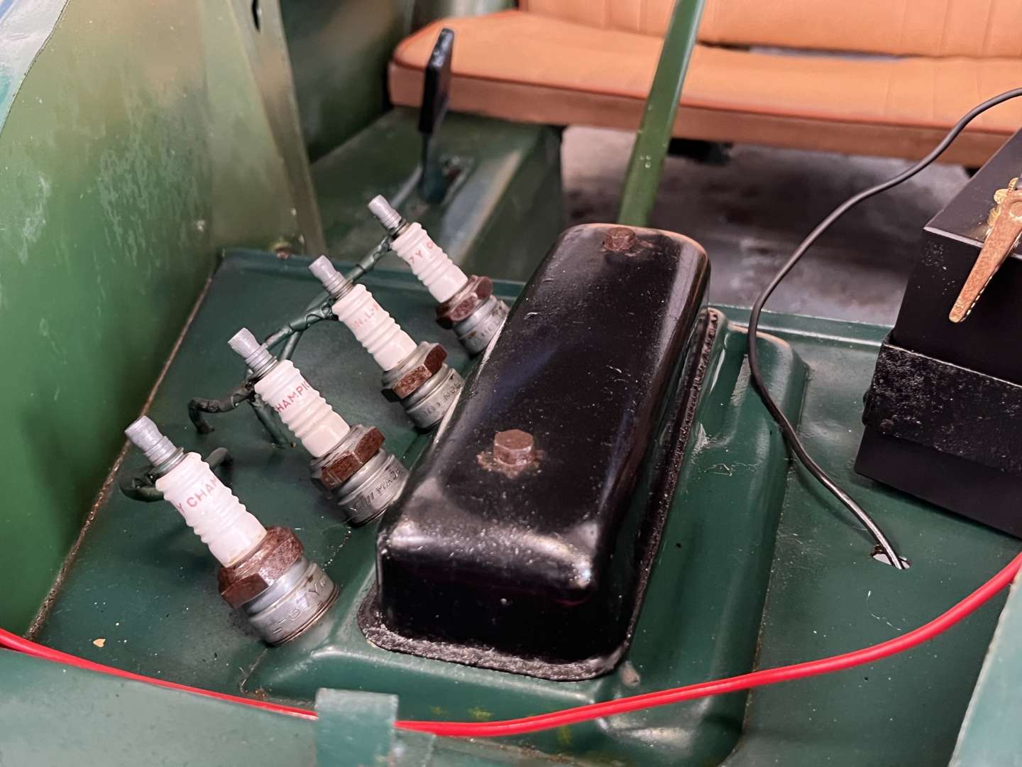 <p>Austin J40 Childs Pedal Car Serial Number 25862</p>
