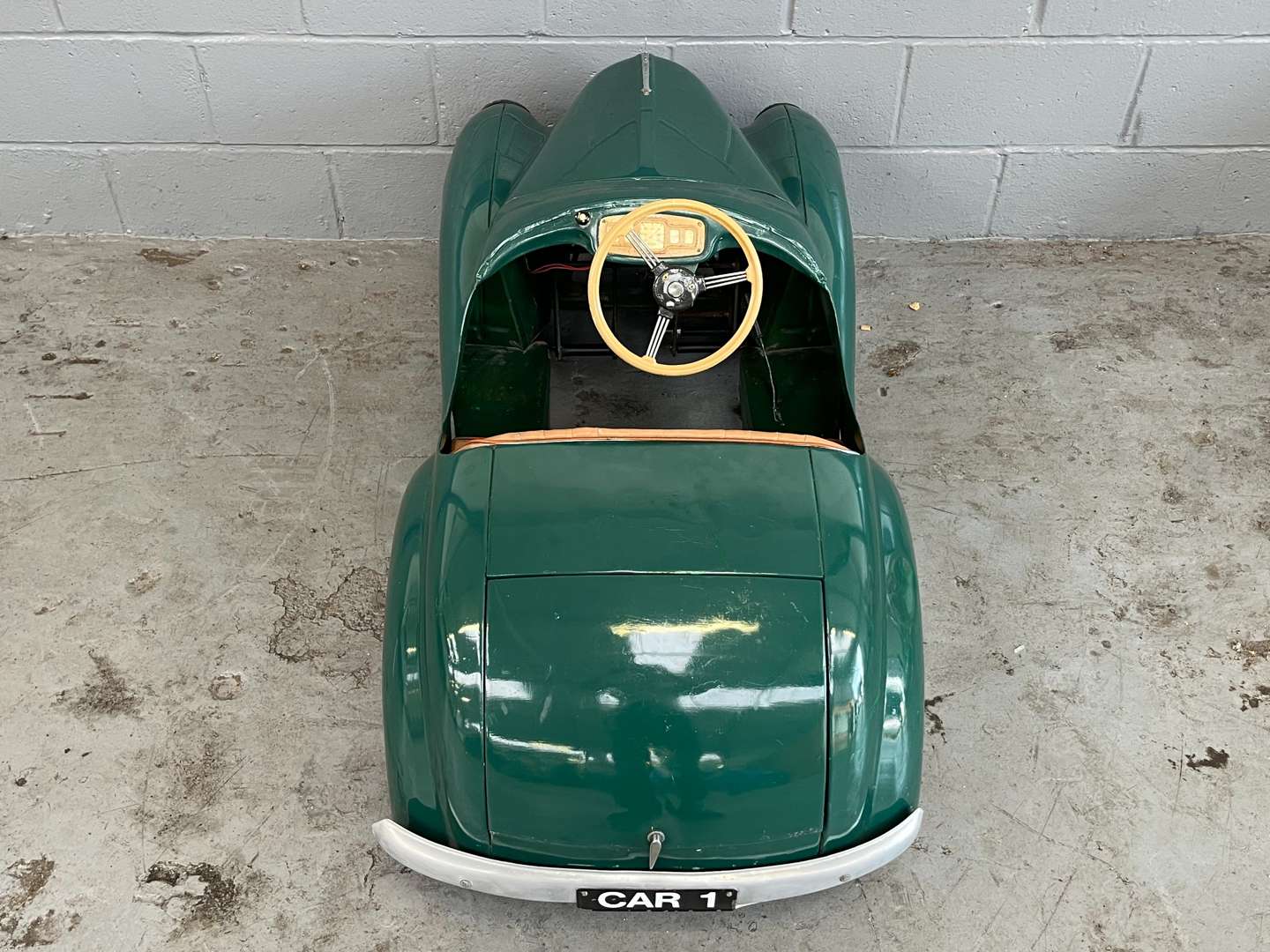 <p>Austin J40 Childs Pedal Car Serial Number 25862</p>