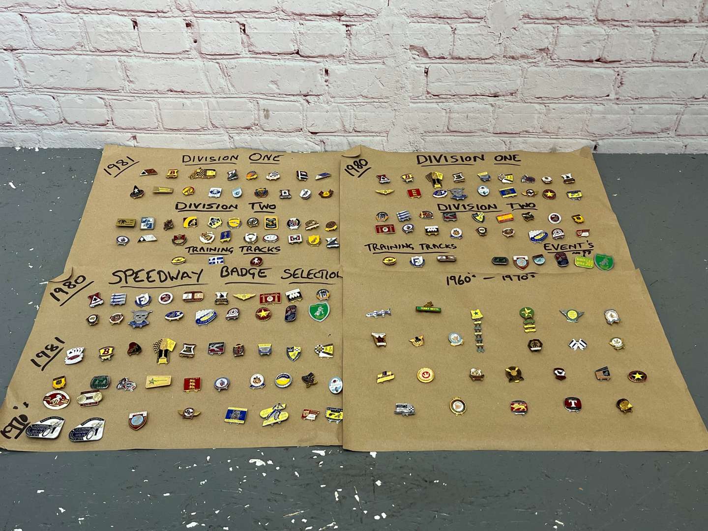 <p>Kings Lynn Speedway Badges From 1960/70/80's</p>