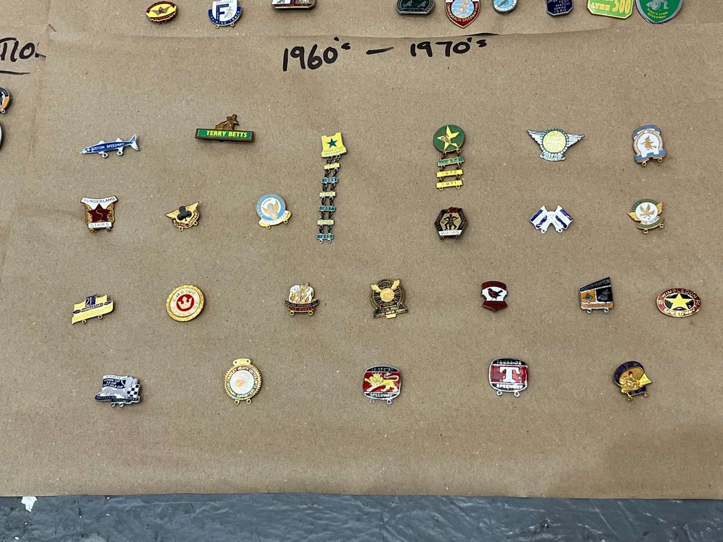 <p>Kings Lynn Speedway Badges From 1960/70/80's</p>