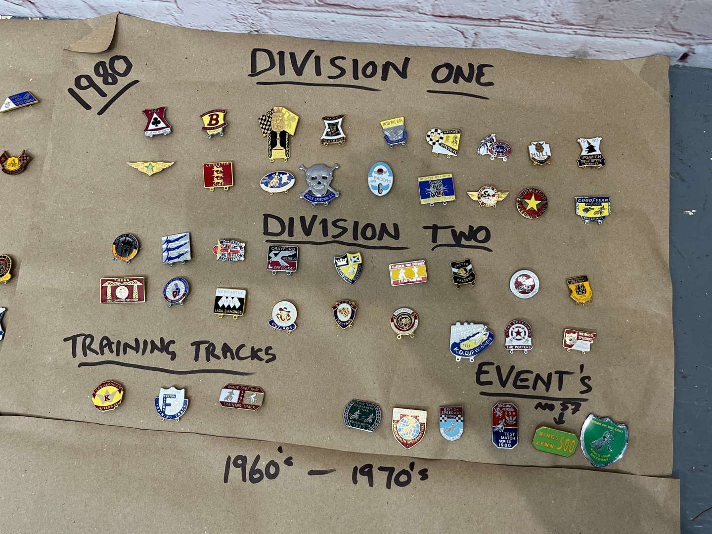 <p>Kings Lynn Speedway Badges From 1960/70/80's</p>